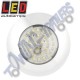 LED Autolamps 7524W 12v Round 75mm Interior Lamp White LED's (white surround)