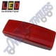 LED Autolamps 1490RME MultiVolt Red Rear Marker Light 4 LEDs