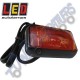 LED Autolamps 58RME MultiVolt Red Rear Marker Light 2 LEDs