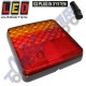 LED Autolamps 100BARE 12v 3 Function 100mm Rear G2 Plug in Light Stop / Tail / Indicator