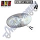 LED Autolamps 37CWM2P Easy Fit Multivolt White Front Marker Chrome Surround for Harness System